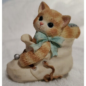 Calico Kittens by Priscilla Hillman & Enesco Celebrate Every Baby Step 1997